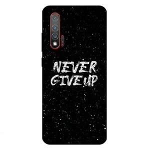 Megafone Never give up 1871 Cover For Huawei Nova 6