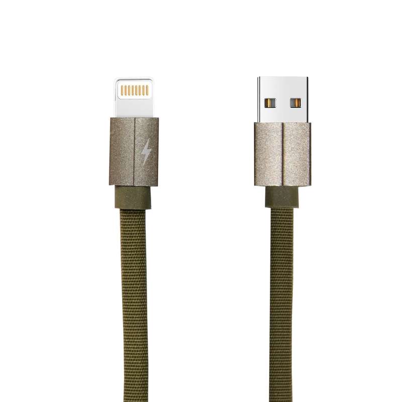 کابل تبدیل USB به لایتنینگ مدل FPC طول 0.25 متر کابل تبدیل USB به لایتنینگ مدل FPC طول 0.25 متر