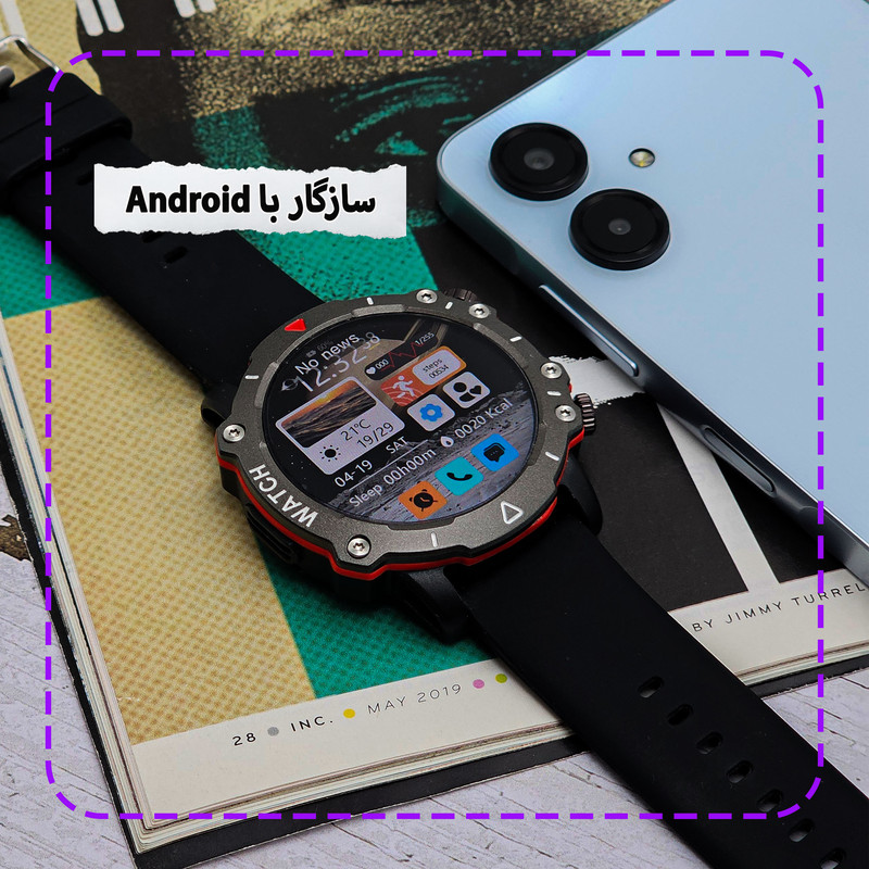 ساعت هوشمند 47 میلی متر ریولینک مدل RL-2 pro