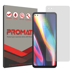 Promate Resistant model transparent screen protector suitable for Motorola Moto G 5G Plus mobile phone