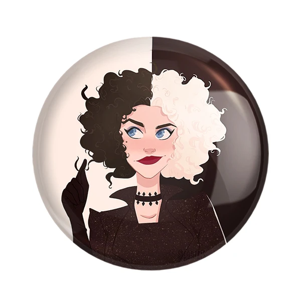 مگنت خندالو طرح کروئلا Cruella کد 10751