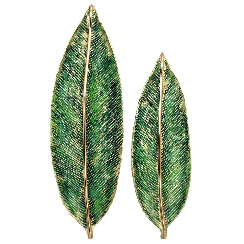 دیوارکوب مدل برگ مجموعه 2 عددی