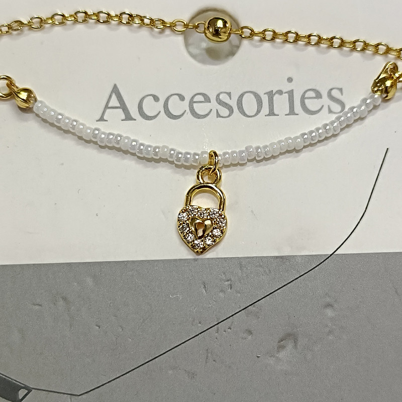 پابند زنانه اکسسورایز طرح قفل کد RKH_1694