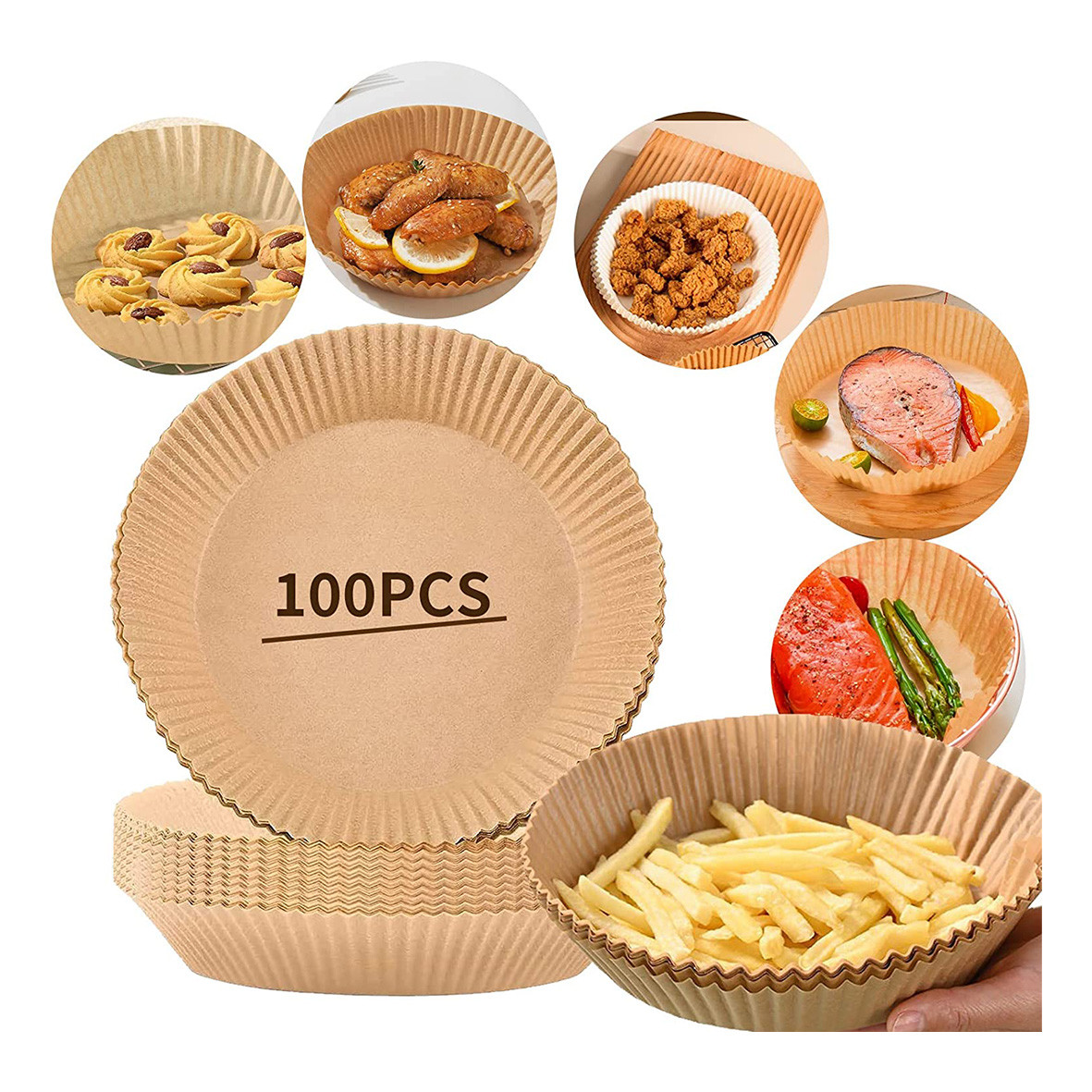 کاغذ سرخ کن پیک نیک مدل ایر فرایر R16 بسته 100 عددی