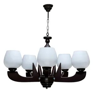 لوستر پنج شعله چشمه نور کد G708/5-BR