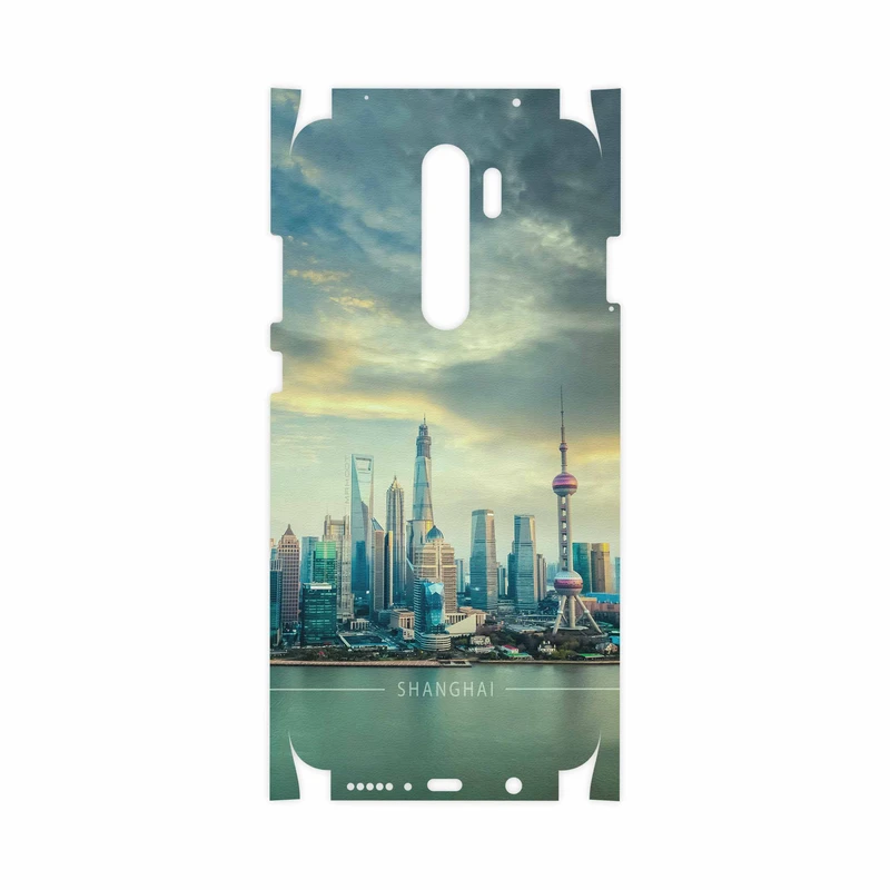 برچسب پوششی ماهوت مدل Shanghai City-FullSkin مناسب برای گوشی موبایل شیائومی Redmi Note 8 Pro