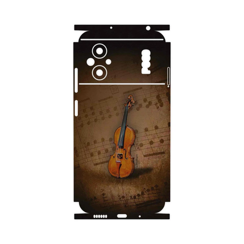 برچسب پوششی ماهوت مدل Violin_Instrument-FullSkin مناسب برای گوشی موبایل شیائومی Poco M5