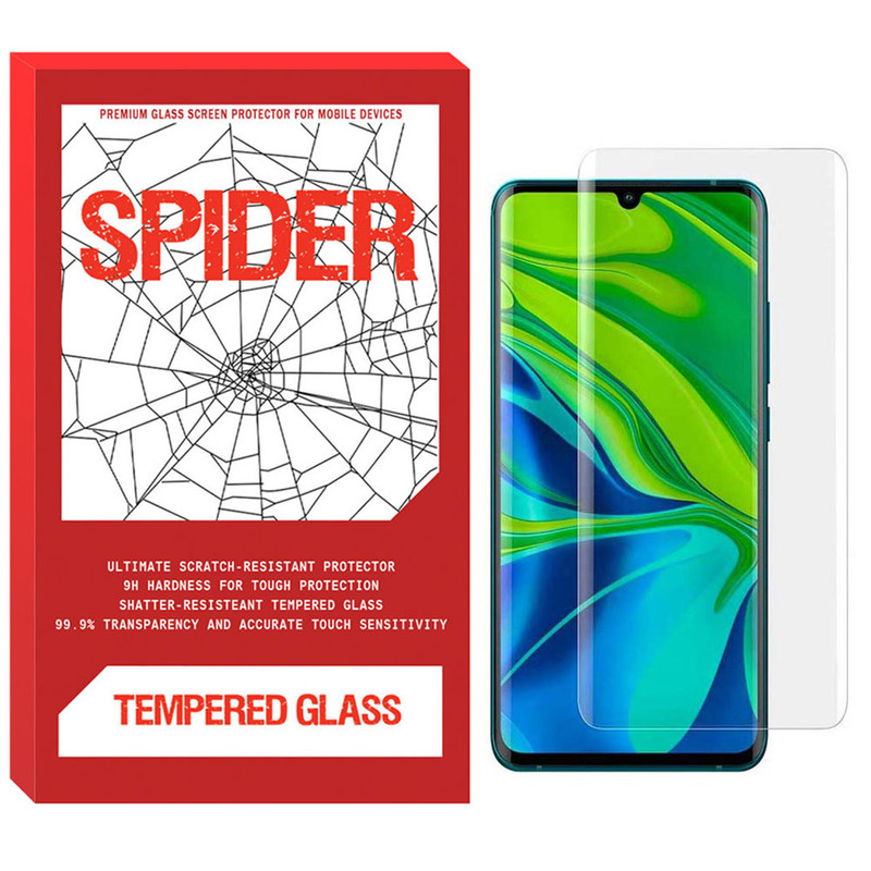 محافظ صفحه نمایش یووی لایت اسپایدر مدل VL_01 مناسب برای گوشی موبایل شیائومی Mi Note 10