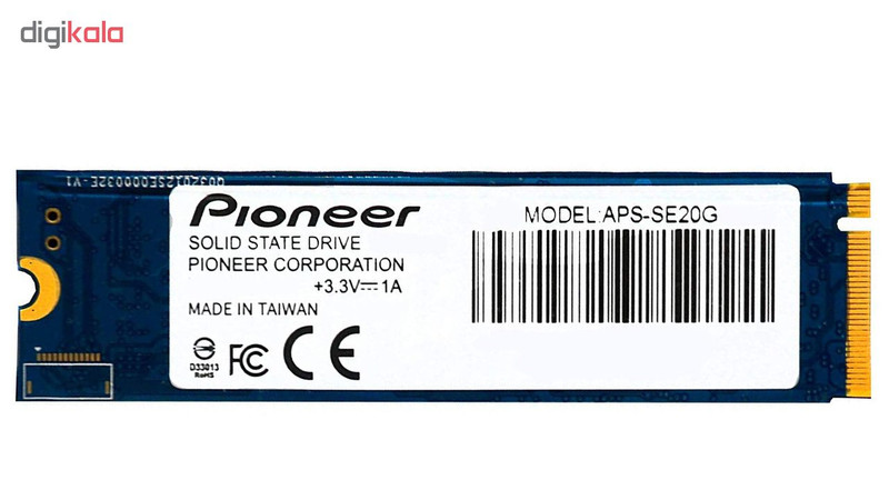 اس اس دی اینترنال پایونیر مدل APS-SE20G ظرفیت 256 گیگابایت