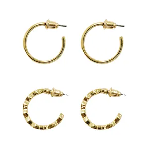 گوشواره زنانه سیکس مدل sh133 مجموعه 2 عددی