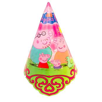 کلاه تولد مسترتم طرح پپا پیک پلاس بسته 6 عددی