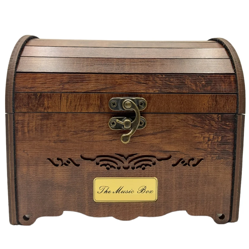 جعبه جواهرات مدل موزیکال طرح قاب عکس و آینه دار