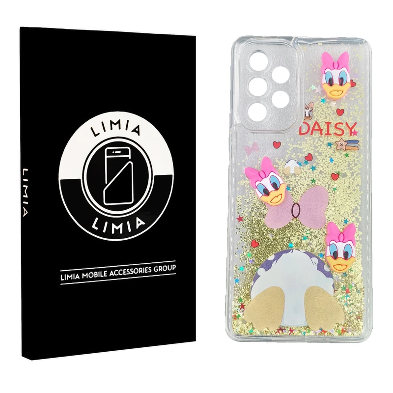 کاور لیمیا مدل آکواریومی لنزدار طرح عروسکی برجسته مناسب برای گوشی موبایل سامسونگ Galaxy A53