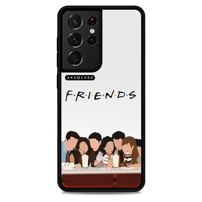 کاور آکام مدل AMCWSGS21U-FRIENDS15 مناسب برای گوشی موبایل سامسونگ Galaxy S21 ULTRA