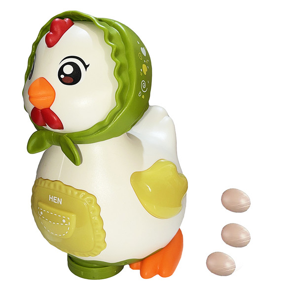 اسباب بازی مدل مرغ تخم گذار کد M06-B مجموعه 4 عددی 