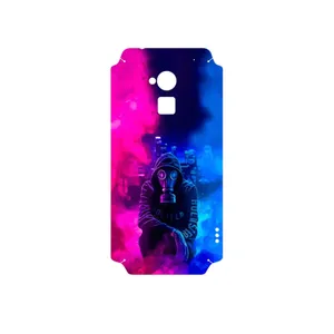 MAHOOT Smoke Rainbow Digital Art 2 Cover Sticker for HTC One Max