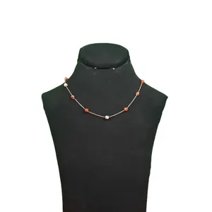 گردنبند نقره زنانه مدل جسیکا