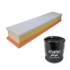 فیلتر هوا خودرو فیلتر  نوآوران مدل NA1103 مناسب برای وانت آریسان 2 به همراه فیلتر روغن