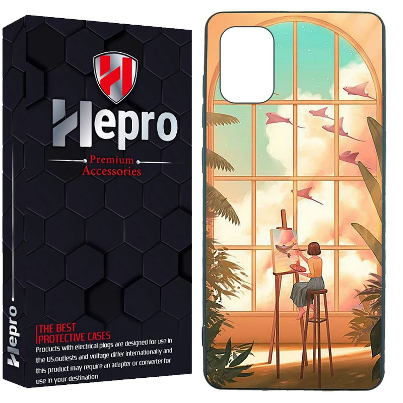 کاور هپرو طرح فانتزی مدل TPU مناسب برای گوشی موبایل سامسونگ Galaxy A71