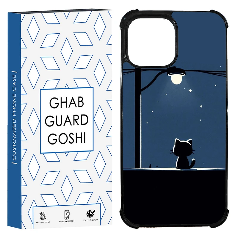 کاور قاب گارد گوشی طرح گربه کد TPU-189 مناسب برای گوشی موبایل اپل Iphone 13 / 14