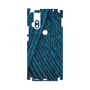 MAHOOT Fabric Texture 1-FullSkin Cover Sticker for Motorola One Hyper