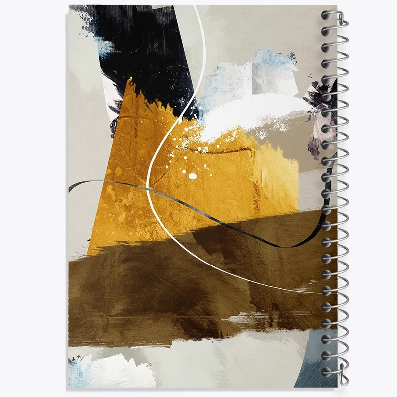 دفتر مشق 100 برگ خندالو طرح دکوراتیو (decorative) کد F1934