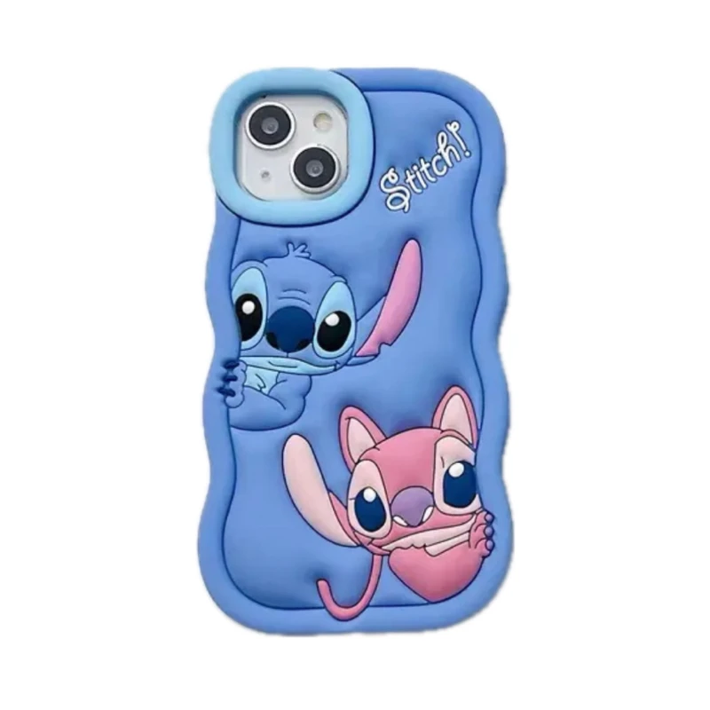 کاور طرح استیچ مدل کاپل برجسته مناسب برای گوشی موبایل اپل iphone13