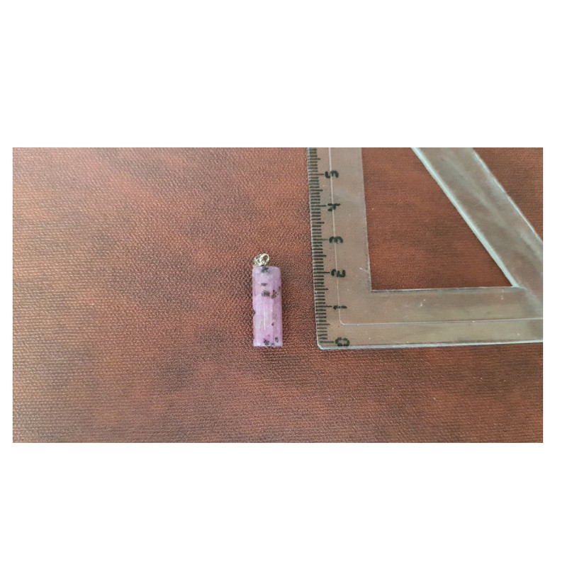 آویز گردنبند دخترانه مدل استوانه ای O10