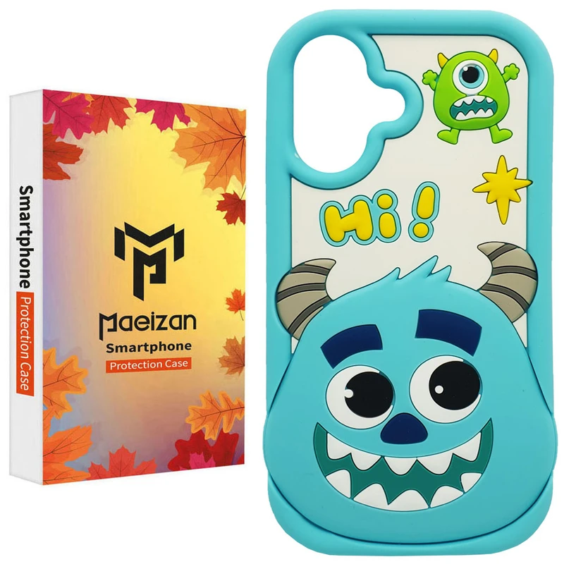 کاور پاییزان مدل هپی سالیوان طرح لاکچری مناسب برای گوشی موبایل اپل IPhone 16