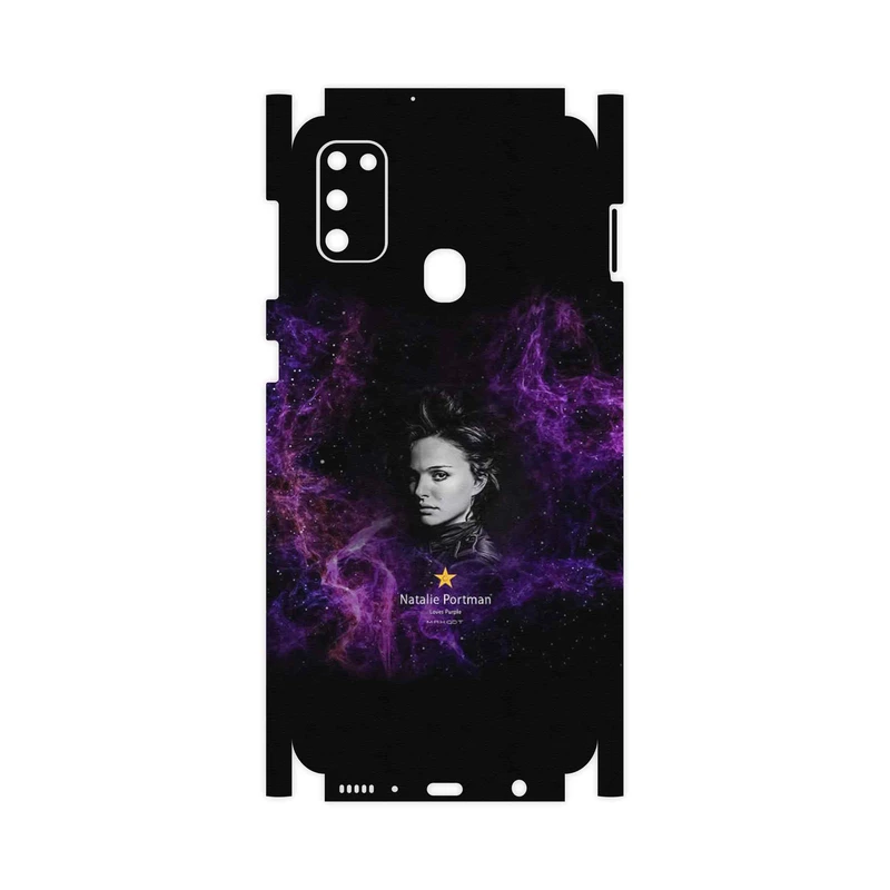برچسب پوششی ماهوت مدل Natalie Portman-FullSkin مناسب برای گوشی موبایل سامسونگ Galaxy M21