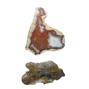 سنگ راف عقیق مدل U 3 مجموعه 2 عددی