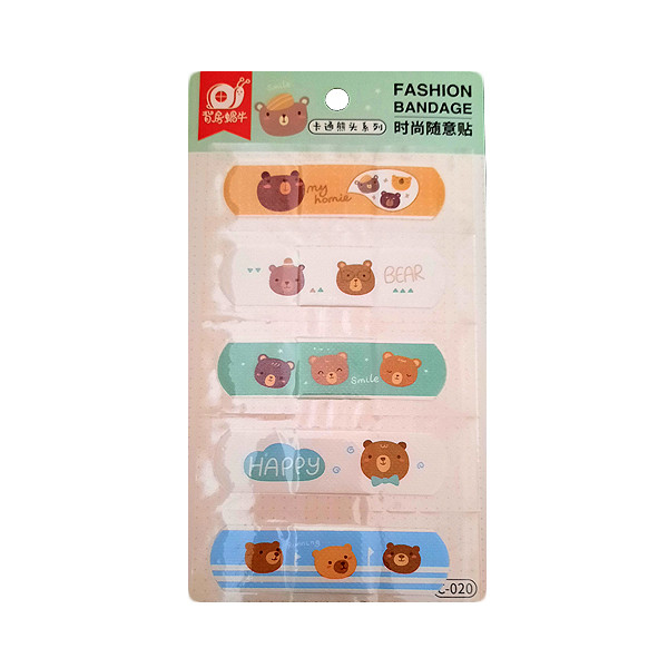 چسب زخم طرح فانتزی کد NE01 بسته 5 عددی