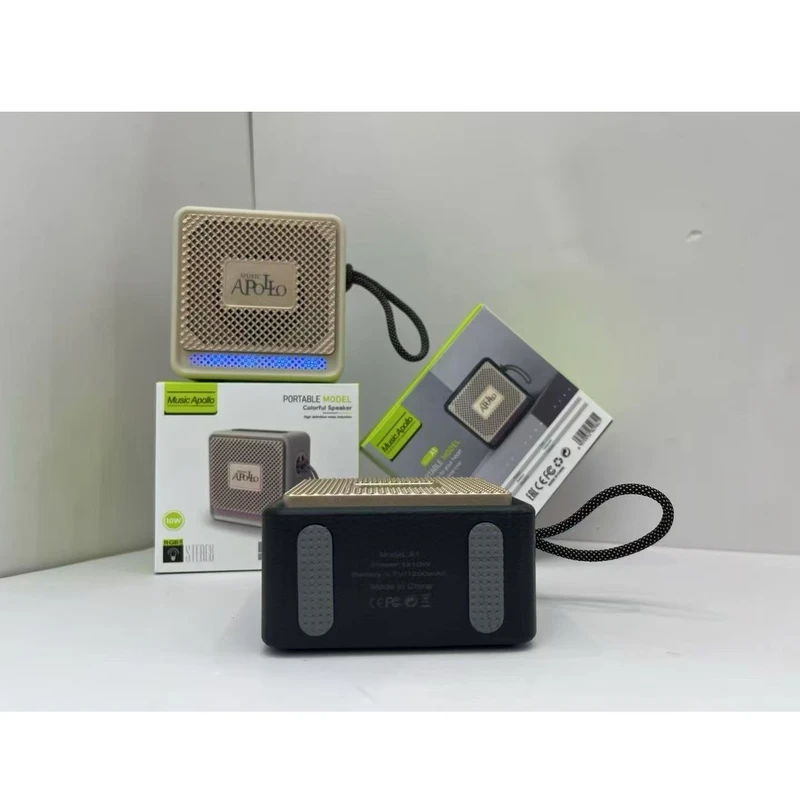 عکس شماره 9 : اسپیکر بلوتوثی قابل حمل موزیک آپولو مدل gena1