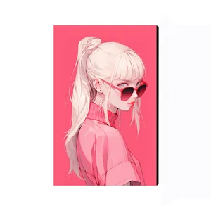 تابلو شاسی عرش مدل فانتزی دختر کد As2357