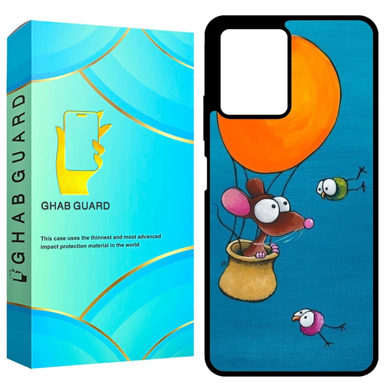 کاور قاب گارد طرح موش مدل GCHPRN12PP مناسب برای گوشی موبایل شیائومی Redmi Note 12 Pro Plus