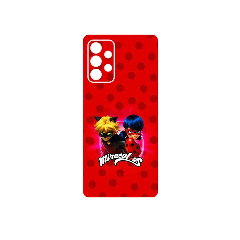 برچسب پوششی ماهوت مدل Ladybug and Cat Noir مناسب برای گوشی موبایل سامسونگ Galaxy A53 5G