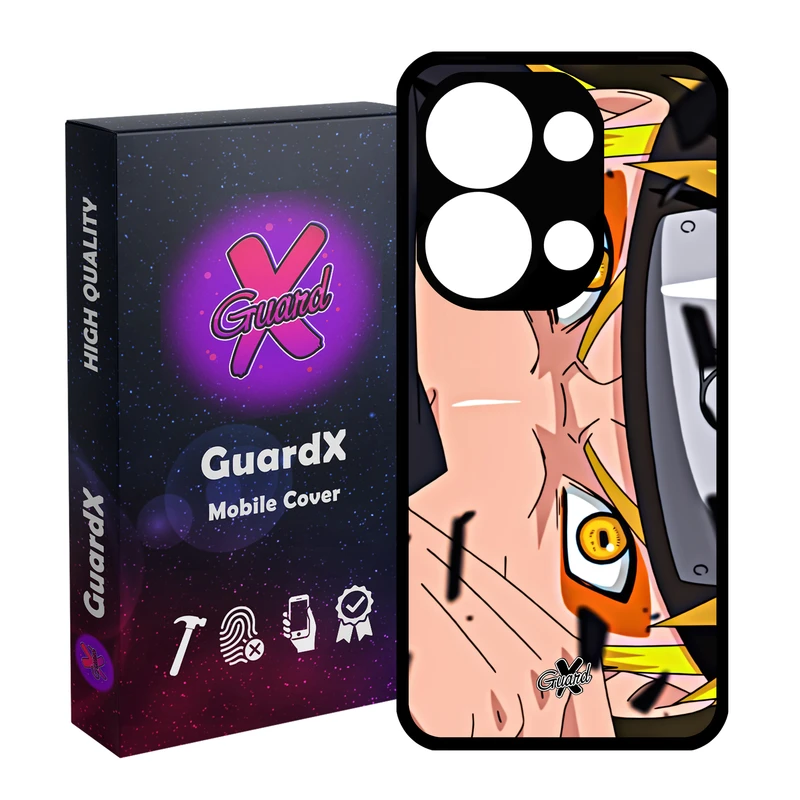 کاور گارد ایکس طرح ناروتو انیمه مدل Glass10471 مناسب برای گوشی موبایل شیائومی Poco X6 5G / Note 13 Pro 5G