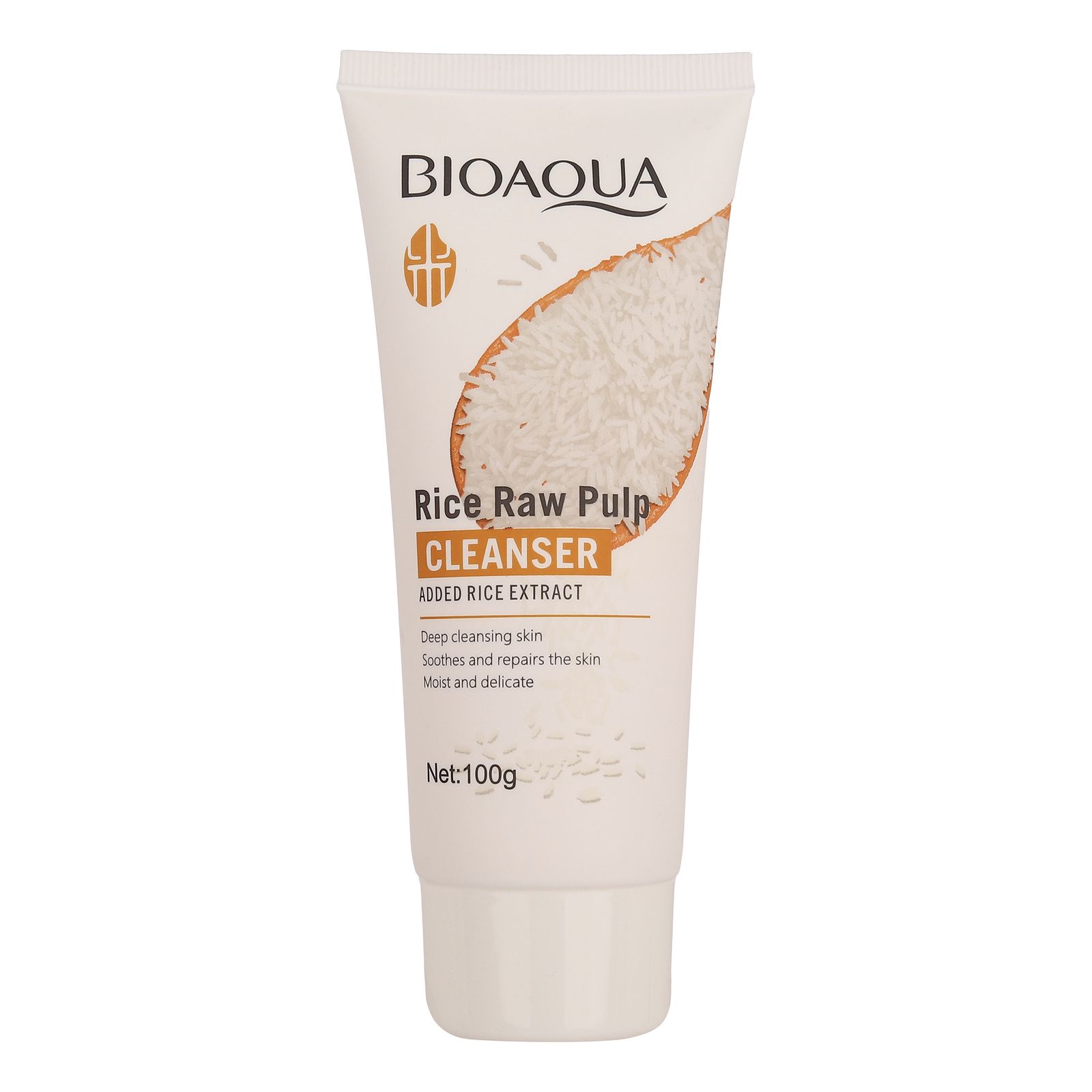 فوم شست‌وشوی صورت بی آکوا مدل Rice Raw مناسب برای انواع پوست وزن 100 گرم -  - 1