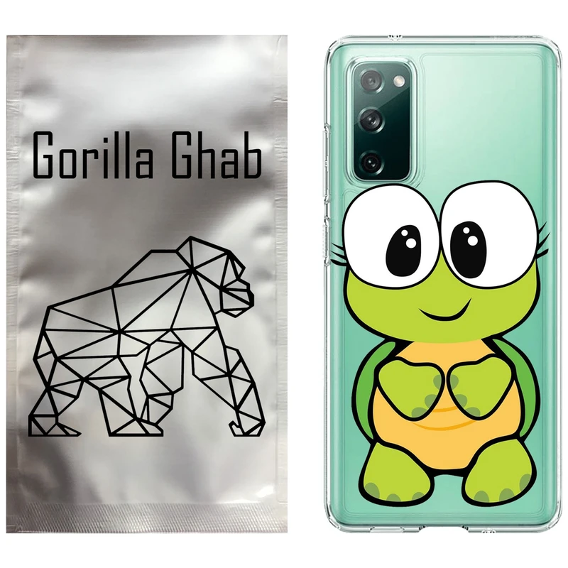 کاور گوریلا قاب مدل CLG کد 59 طرح لاکپشت مناسب برای گوشی موبایل سامسونگ Galaxy S20 FE
