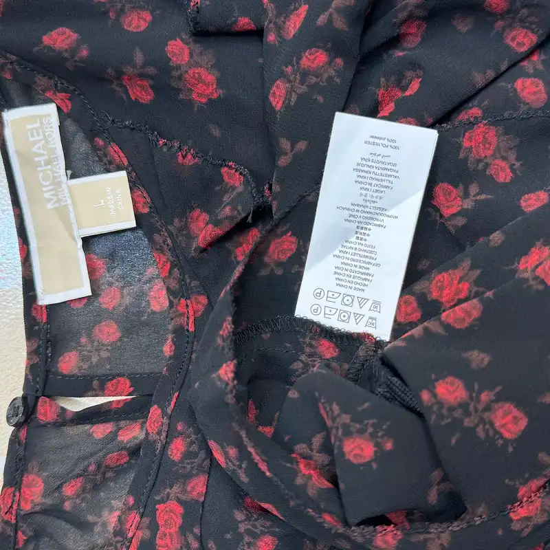 بلوز آستین کوتاه زنانه مایکل کورس مدل AG426