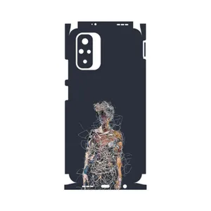 MAHOOT Strings Digital Art 1-FullSkin Cover Sticker for Xiaomi Redmi Note 10s