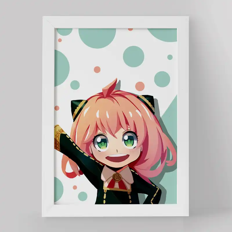 تابلو خندالو مدل آنیا فورجر انیمه اسپای ایکس فمیلی کد 15582