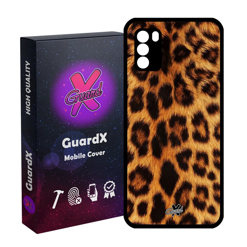 کاور گارد ایکس طرح Leopard مدل Glass10095 مناسب برای گوشی موبایل شیائومی Poco M3