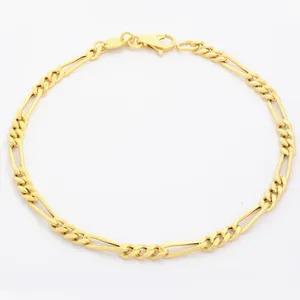 دستبند طلا 18 عیار زنانه الن نار مدل فيگارو گلستانه ELN19