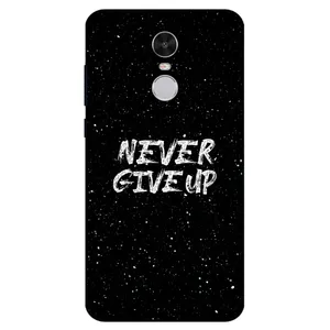 Megafone Never give up 1871 Cover For Xiaomi Redmi Note 4