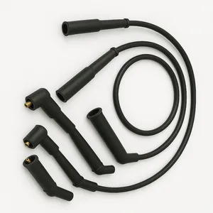 وایر شمع خودرو مدل01مناسب برای پژو405مجموعه 4عددی