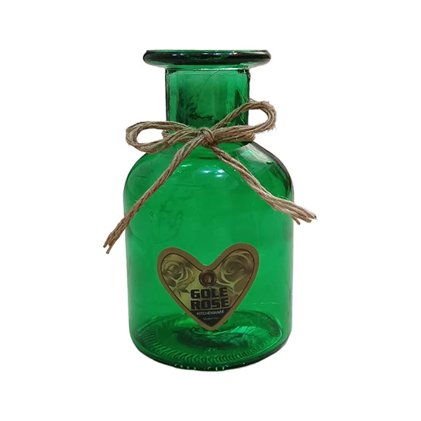 گلدان دکوری مدل شیشه ای طرح صدف