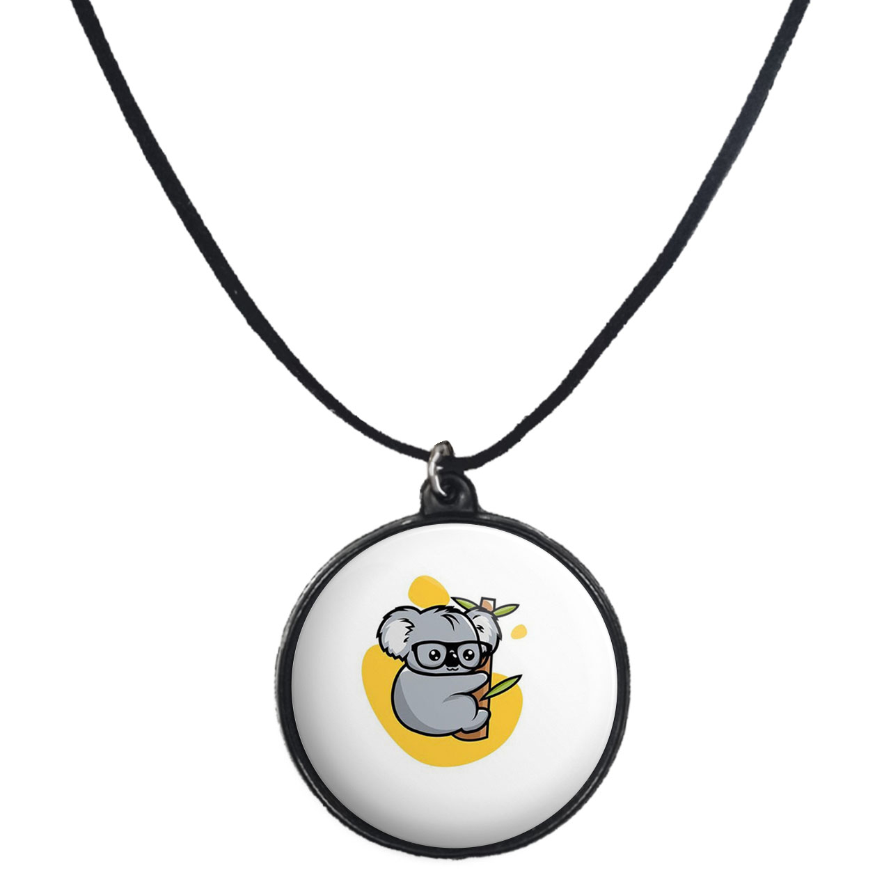 گردنبند پرمانه طرح حیوانات کیوت کد pmb.21420 مدل دو طرفه