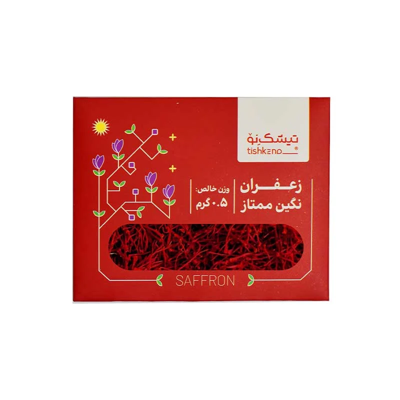زعفران سرگل تیشک نو - 0.5 گرم