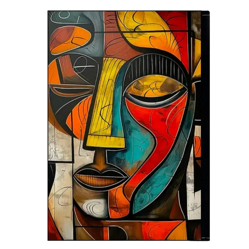 کلاسور مدل نقاشی کوبیسم چهره